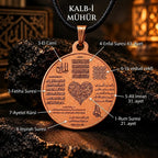 Kalb-i Mühür Aşk ve Muhabbet İçin Saf Bakır Kolye - South Copper